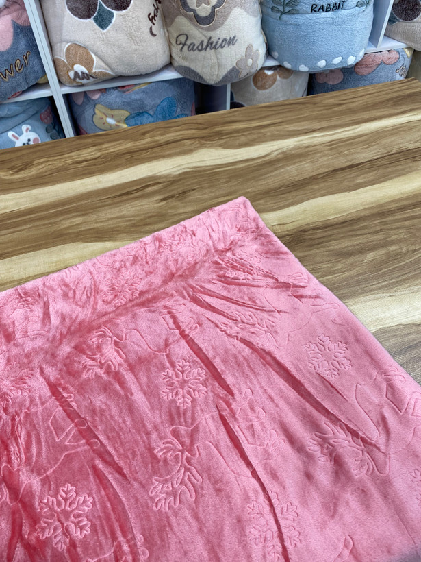 پتو مسافرتی ژله ای طرح گوزن کریسمس